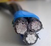 0.6/1kv super quality factory price ABC cable three core twisted triplex cables 2*2AWG+1*2AWG