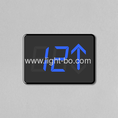 Ultra Blue 0.8-inch 3 Digits Special Arrow Design LED Display for Elevator Position Indicator