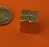 Rare Earth Magnets N45 3/16 inch Strong Neodymium Cubes