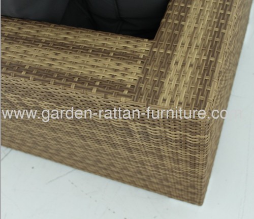 Outdoor wicker garden furniture patio design sofa set lounge