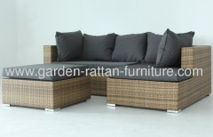 Outdoor wicker garden furniture patio design sofa set lounge