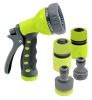 7-Pattern Plastic Water Spray Nozzle Set