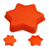 Pentacle shaped silicone bakeware bake mold