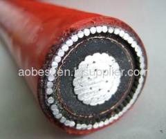 AL Conductor XLPE insulated 1x120mm high voltage power China cable underground installation