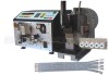 Wire cutting and stripping machine