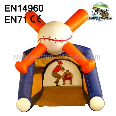 Inflatable Baseball Toss Game