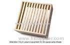 Light Diffuser Shade , wooden lamp Shade For wet / dry steam traditional sauna