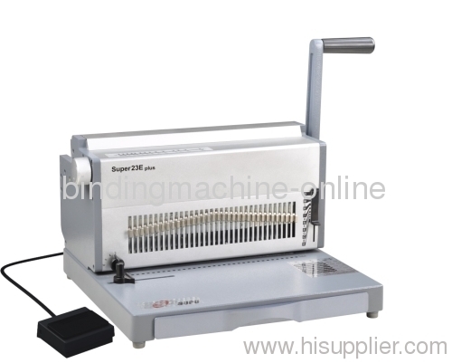 Heavy Duty Electric Double Loop Wire Binding Machine