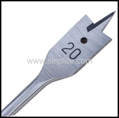 Spade Bit type A Sizes: 6-40mm (1/4"--1-9/16") Length: 152mm--400mm (6"--16"), hex shank or quick shank