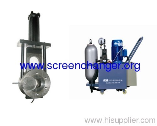 DHB series plate screen changer