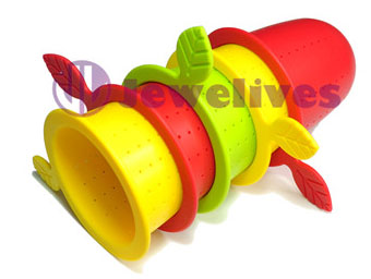 Food Grade Silicone tea strainer lovely design