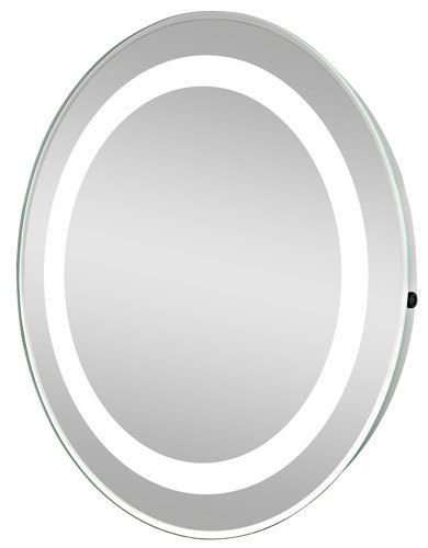 Ф600mm x 40mm(D) circular illuminated bathroom mirror