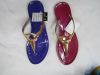 woman fashion flip flops