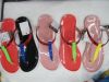 woman fashion flip flops