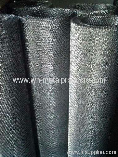 Black wire mesh Black wire cloth Black wire cloth or Black wire mesh