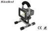 10W Rechargeable Led Floodlights 72 CRI , Gray Portable Floodlight CE RoHS Approval