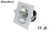 14 Watt Square COB Led Downlight , 6000K Aluminum Housing