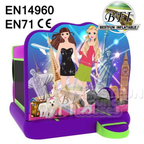 Princess Inflatable Bouncy Castle, Inflatable Princess Bouncer