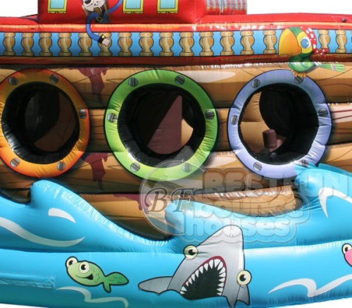 Inflatable Small Pirate Ship Castle Bouncer