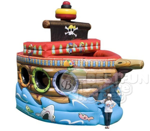 Inflatable Small Pirate Ship Castle Bouncer