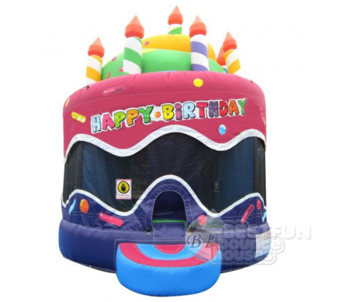 Inflatable Cake Castle As Gift For Children