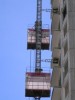 Double Cages Building hoisting