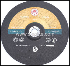 Cutting disc for non-ferrous metal, aluminum, pit iron, copper, bronze