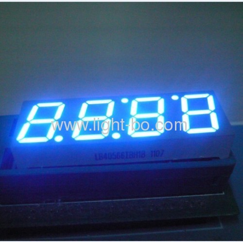 4 digit 0.56 inch Common Anode Ultra Amber 7 Segment LED Display