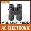 Nikon-Monarch 7 8X42 Binoculars-Black