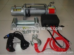 Truck Electric Winch With 10000lb Pulling Capacity