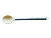 Strong kitchen tools stainless steel handled silicon spoon