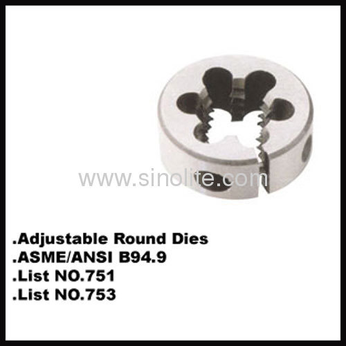 List nr.753 Adjustable round dies