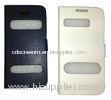 PU Universal Black / White Cell Phone Protective Cases For Samsung / Nokia