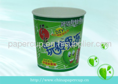 15oz eco friendly paper jelly cup/bowl with food grade paper and ink