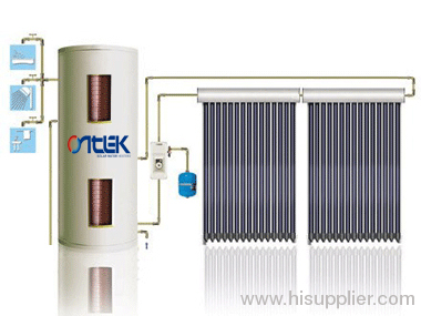 high pressure split solar hot water made in china,heat pipe vacuum tube solar water heater