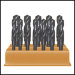 HSS DRILL12 SHANK 12PCS (17/32"-3/4" x 1/32"; 13/16"; 7/8"; 15/16"; 1")