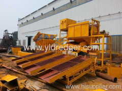 Trommel gold wash plant