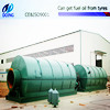 2013 New products Q345R waste tire to oil pyrolysis machine