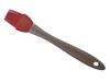 popular kitchen tool silicone brush with wood handle