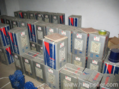 A large quantity of tricone bits