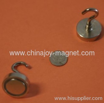 Neodymium Hook Magnets 1.5 inch Magnetic Hooks