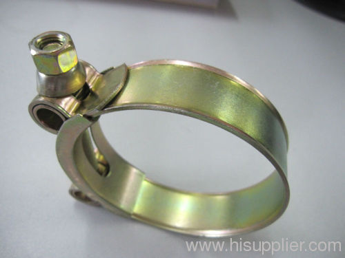 T bolt heavy duty stainless steel hose clamp