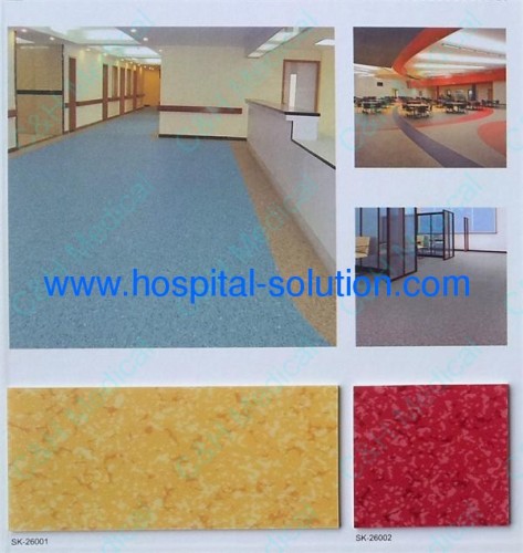 Vinyl Flooring Rolls for Medical Clean Rooms