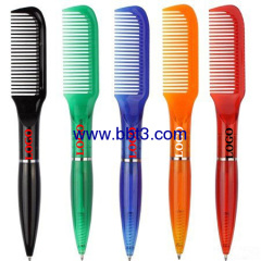 Comb shape promotional ballpoint pen