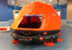 self-righting davit-launched inflatable liferafts