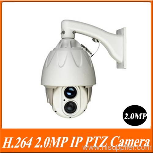 H.264 2.0MP 1/2.8'' Sony CMOS 1 Laser LED Array, IR View 300m IR Dome IP PTZ camera.
