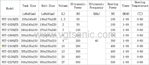 3L Ultrasonic Cleaner VGT-1730QTD