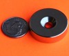 Super Neodymium Magnets with Dual Sided Countersunk Hole