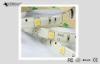 RGB IP66 24W/reel Waterproof Flexible LED Strips , CE / ROHS SMD3528