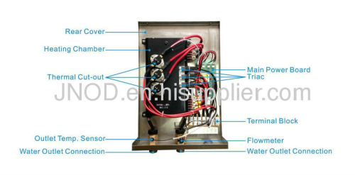 240V Stainless Steel Tankless Electric Water Heater